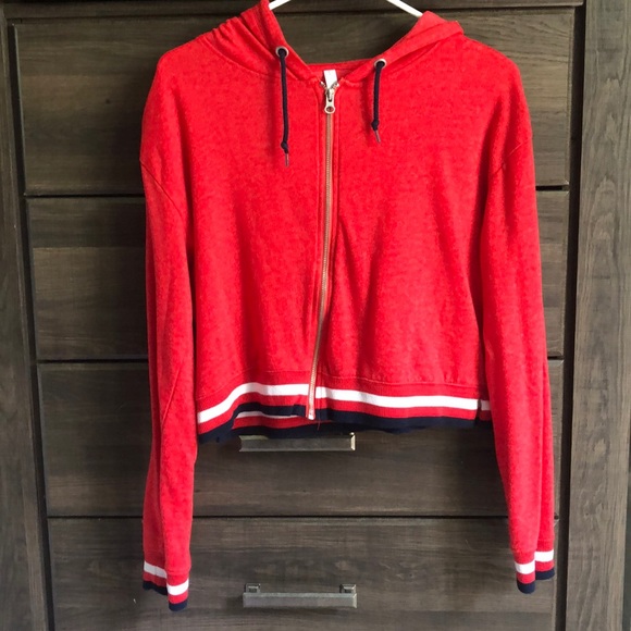 Aeropostale Tops - Cropped Zip Up